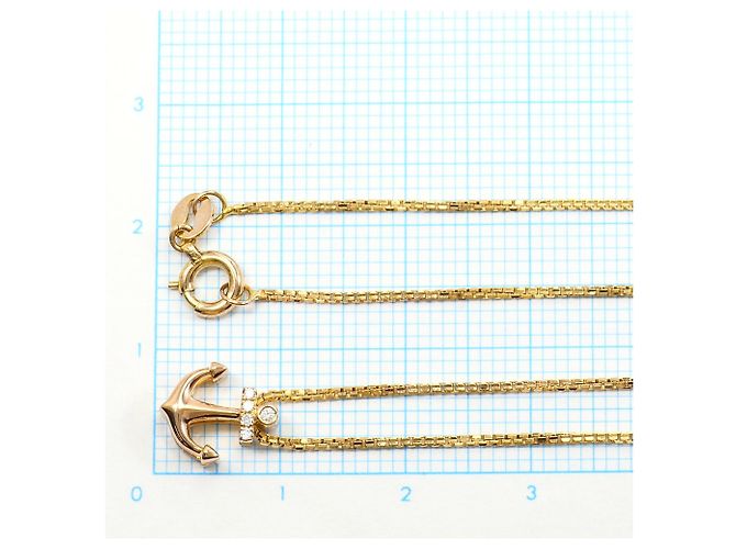 Autre Marque Collana in oro 18K con diamante - vista 4
