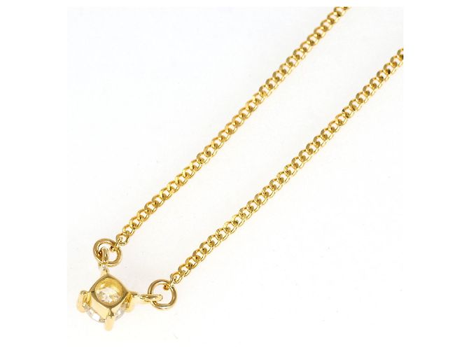 Autre Marque Collana in oro giallo 18K con diamante - vista 3