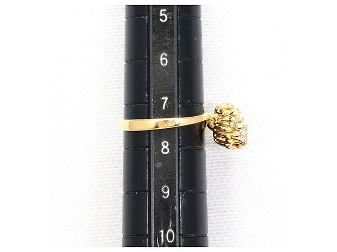 Autre Marque Anello fede in oro giallo 18K e diamanti - vista 5