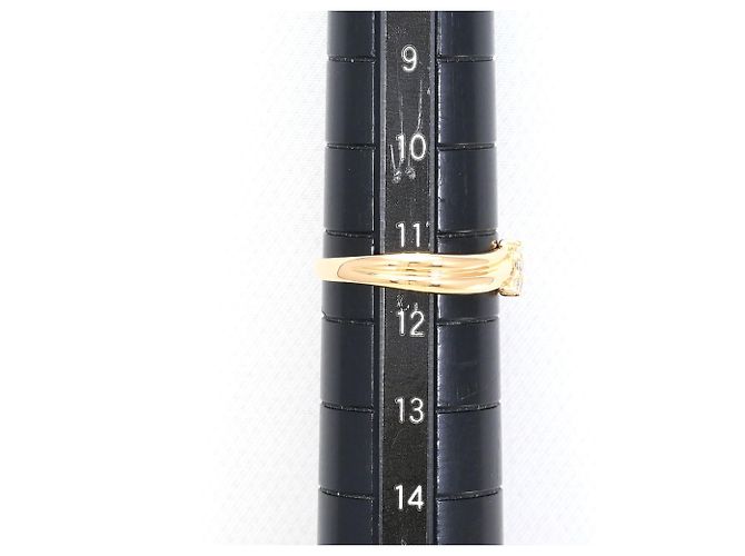Autre Marque Bandring aus 18K Roségold mit Diamant - Ansicht 5