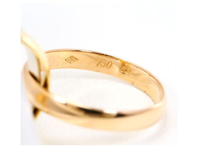 Autre Marque Eleganter Ring aus 18K Gold - Ansicht 5