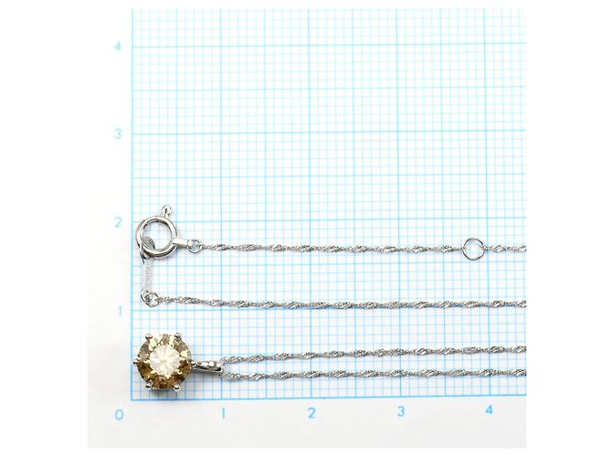 Autre Marque Collana in platino e diamanti - vista 4