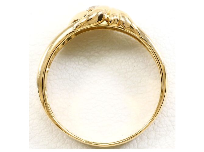 Autre Marque Anello fede in platino e oro giallo - vista 2