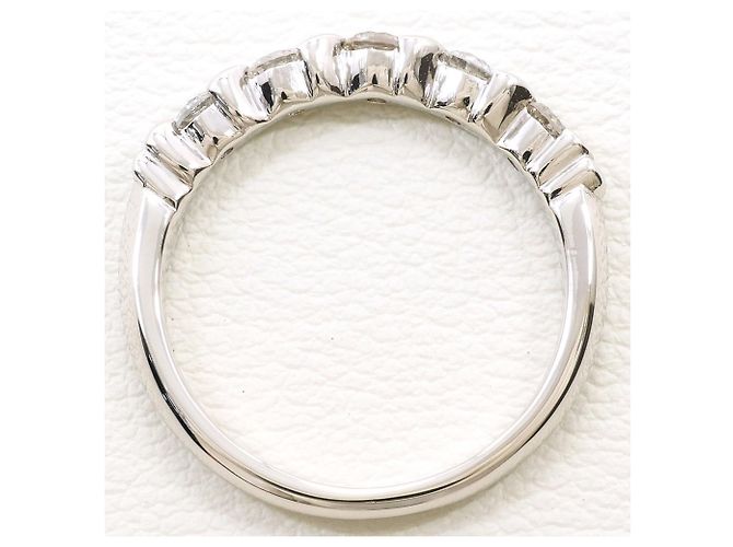 Autre Marque PT900 Platin-Bandring mit Diamant - Ansicht 2