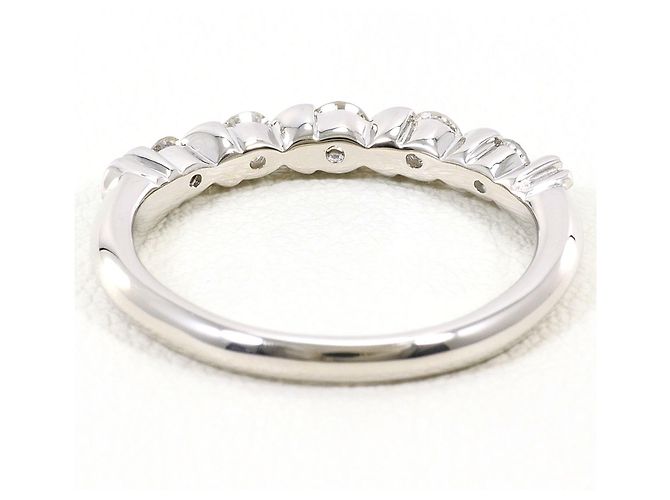 Autre Marque PT900 Platin-Bandring mit Diamant - Ansicht 3