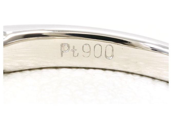 Autre Marque PT900 Platin-Bandring mit Diamant - Ansicht 5