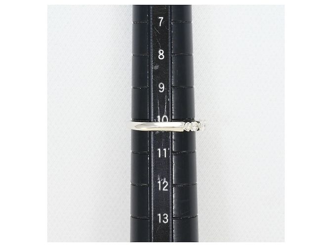 Autre Marque PT900 Platin-Bandring mit Diamant - Ansicht 6