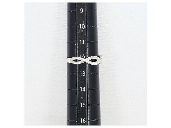 Autre Marque PT900 Platin-Ehering mit Diamant - Ansicht 6