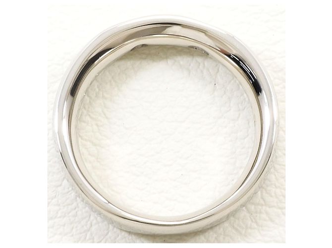 Autre Marque Platinbandring PT850 mit Diamant - Ansicht 2
