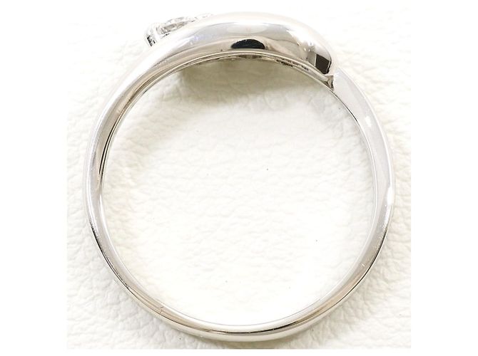 Autre Marque Diamant-Ehering aus Platin 900 - Ansicht 2