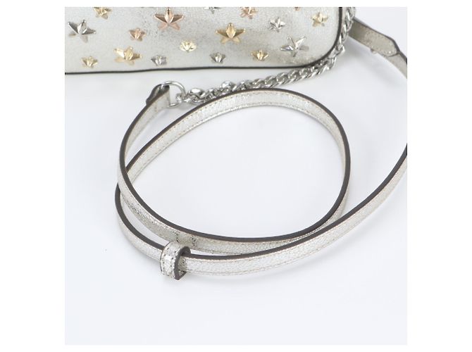 Borsa a tracolla in pelle con borchie Lullaby Star Jimmy Choo - vista 2