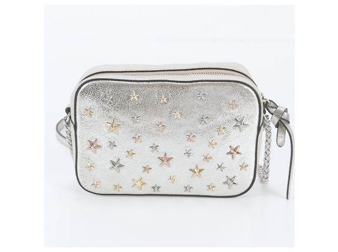 Borsa a tracolla in pelle con borchie Lullaby Star Jimmy Choo - vista 3