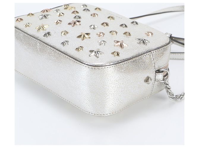 Borsa a tracolla in pelle con borchie Lullaby Star Jimmy Choo - vista 4
