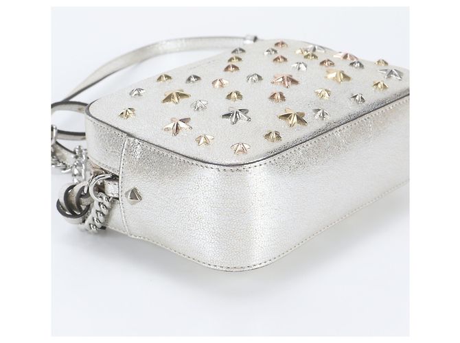 Borsa a tracolla in pelle con borchie Lullaby Star Jimmy Choo - vista 5