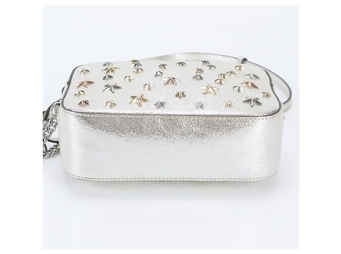 Borsa a tracolla in pelle con borchie Lullaby Star Jimmy Choo - vista 6