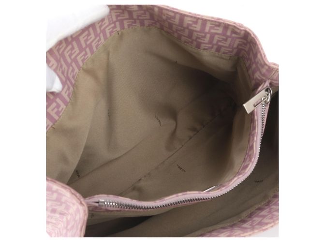 Fendi Zucchino FF Leder-Canvas Tote Bag - Ansicht 7