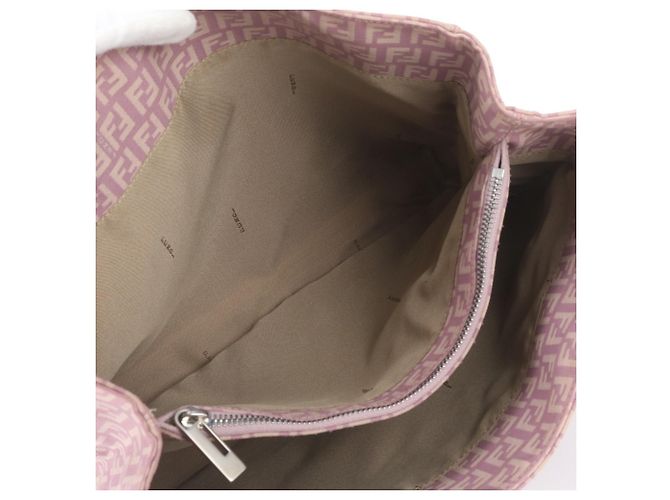 Fendi Zucchino FF Leder-Canvas Tote Bag - Ansicht 8