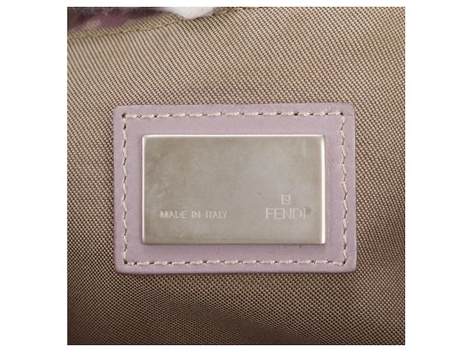 Fendi Zucchino FF Leder-Canvas Tote Bag - Ansicht 9