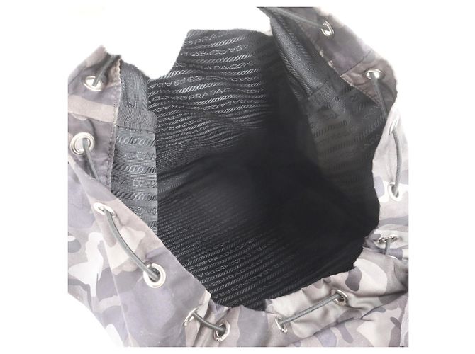 Zaino Prada Tessuto Nylon Camouflage - vista 7