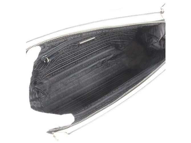 Prada Leder-Schultertasche - Ansicht 7