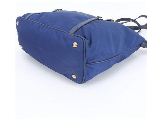 Borsa a tracolla 2-Way Prada in nylon Tessuto e pelle - vista 5