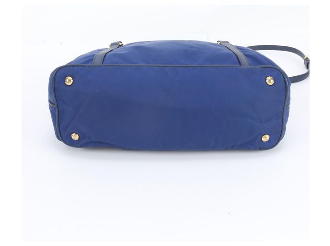 Borsa a tracolla 2-Way Prada in nylon Tessuto e pelle - vista 7