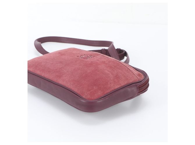 Borsa a tracolla e spalla in pelle Loewe Anagram da donna - vista 4