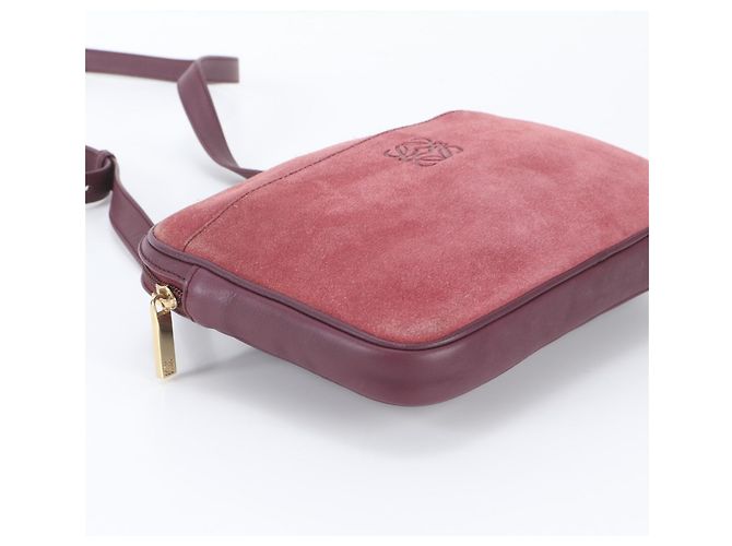 Borsa a tracolla e spalla in pelle Loewe Anagram da donna - vista 5