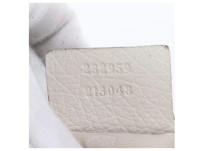 Gucci GG Canvas Bamboo Bar Ledertote - Ansicht 10