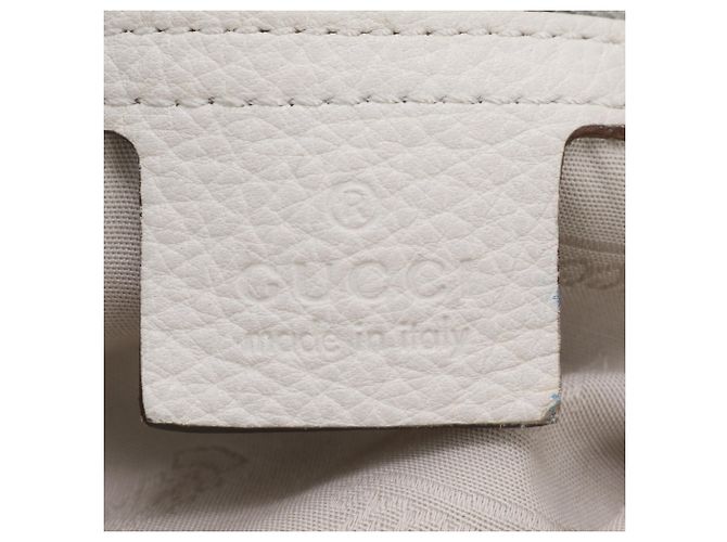 Gucci GG Canvas Bamboo Bar Ledertote - Ansicht 9