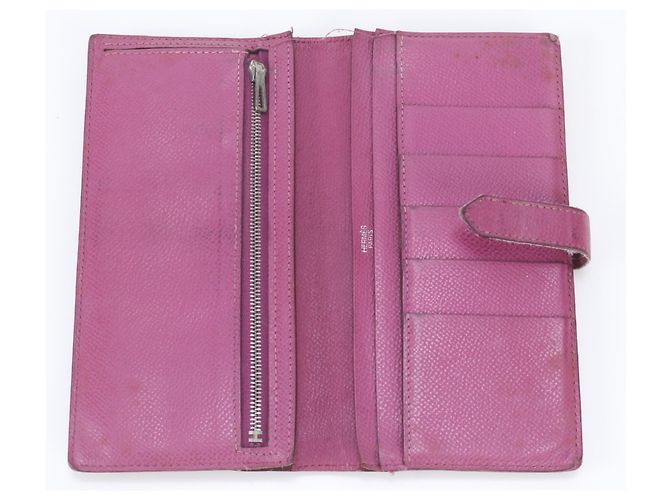 Béarn Hermès Cartera larga de piel Hermes Bearn - vista 6