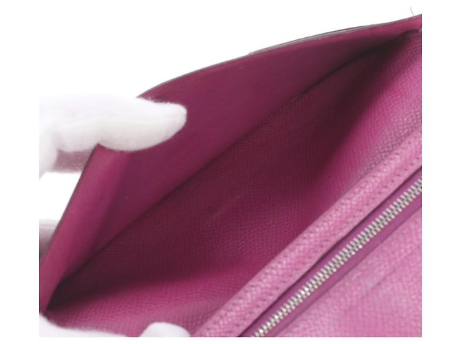 Béarn Hermès Cartera larga de piel Hermes Bearn - vista 8