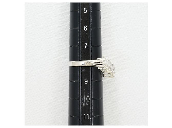 Autre Marque PT900 Platin Diamant Ehering - Ansicht 5