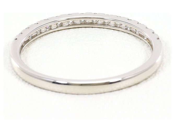 Autre Marque PT900 Platin-Ehering mit Diamant - Ansicht 3