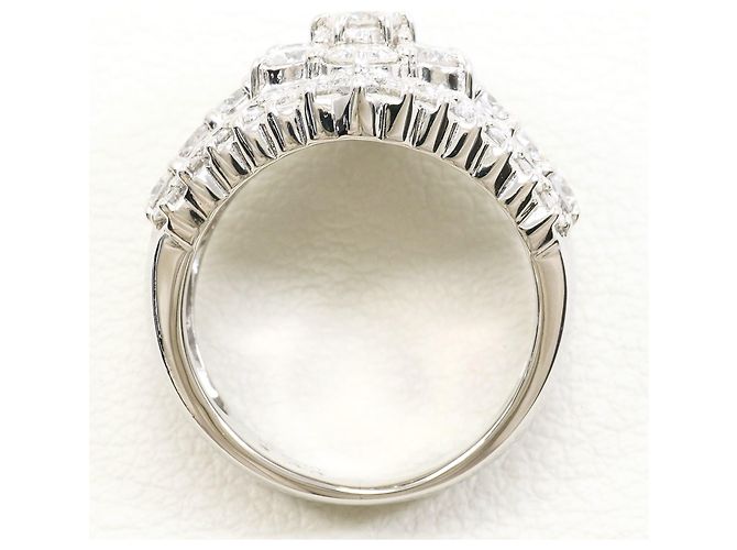 Autre Marque Platin-Diamant-Ehering - Ansicht 3