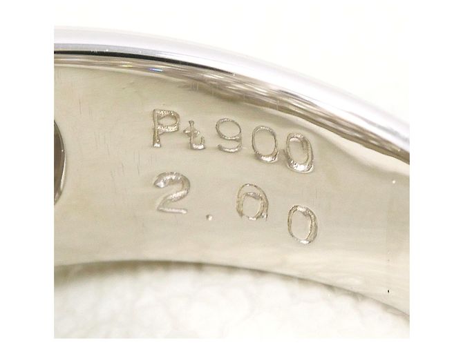 Autre Marque Platin-Diamant-Ehering - Ansicht 5