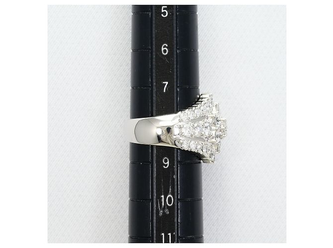 Autre Marque Platin-Diamant-Ehering - Ansicht 6