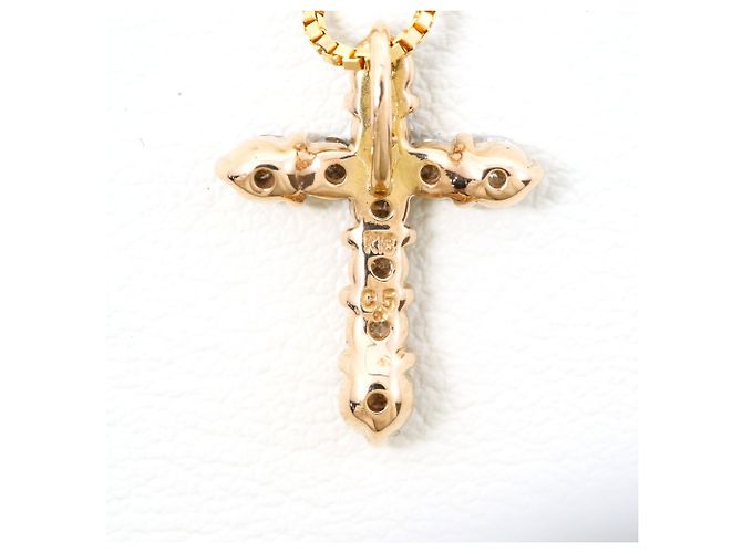 Autre Marque Collana in oro rosa 18K con diamante - vista 4