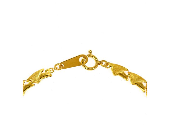 Autre Marque Bracciale con charm in oro giallo 24K - vista 3