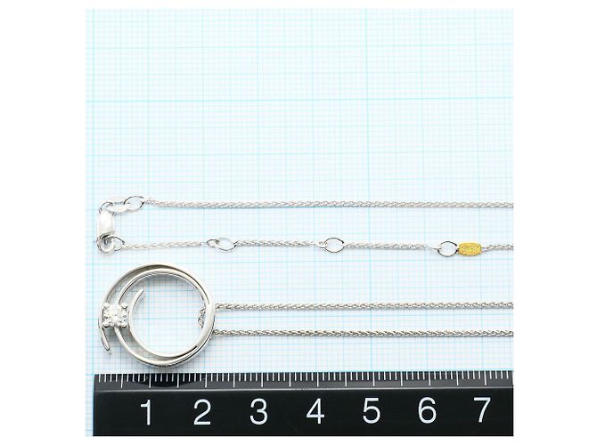 Autre Marque Collana in oro 18K con diamante - vista 5