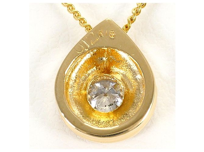 Autre Marque Collana in oro giallo 18K con diamante - vista 3