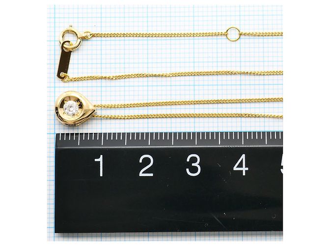Autre Marque Collana in oro giallo 18K con diamante - vista 4