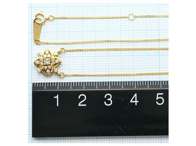 Autre Marque Collana in oro giallo 18K con diamante - vista 4