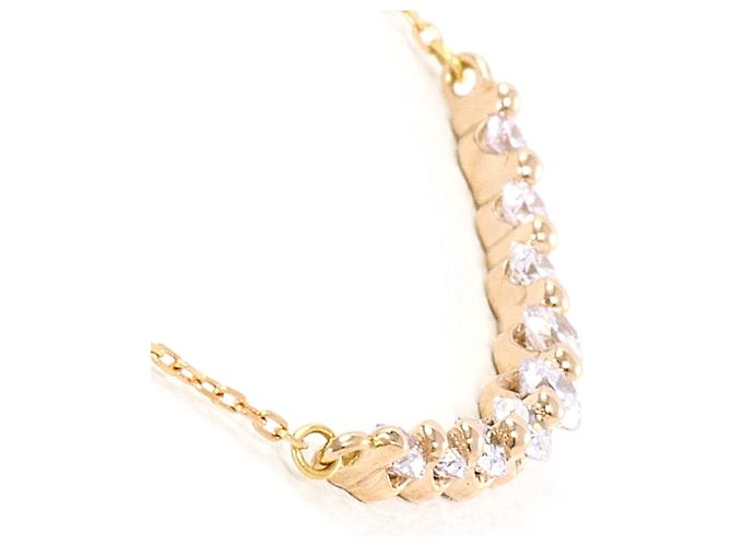 Autre Marque Collana in oro rosa 18K e diamanti - vista 2