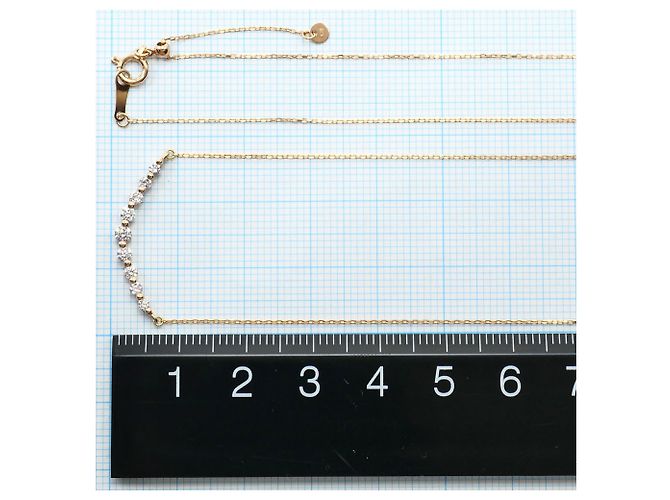 Autre Marque Collana in oro rosa 18K e diamanti - vista 4