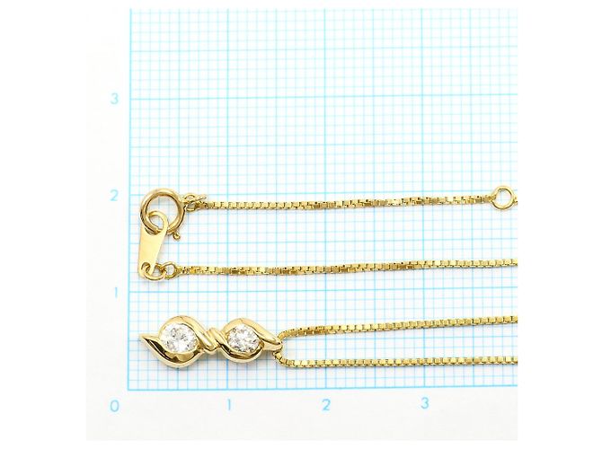 Autre Marque Collana in oro giallo 18K con diamante - vista 5