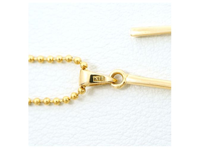Autre Marque Collana in oro giallo 18K con diamante - vista 4