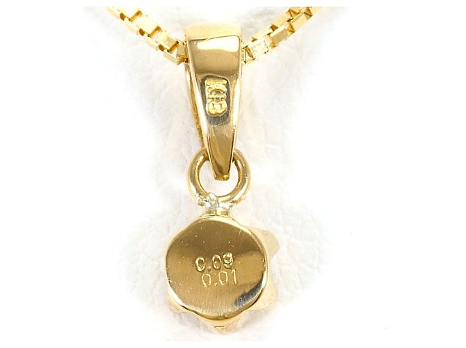 Autre Marque Collana in oro giallo 18K con diamanti - vista 3