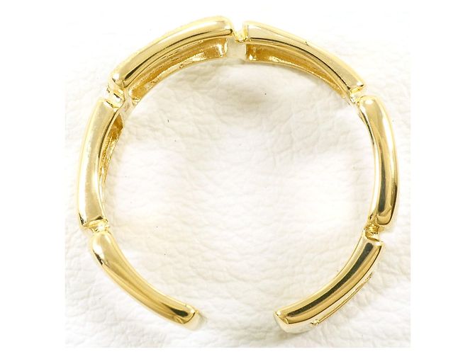 Autre Marque Ring Band aus 18K Gelbgold - Ansicht 2