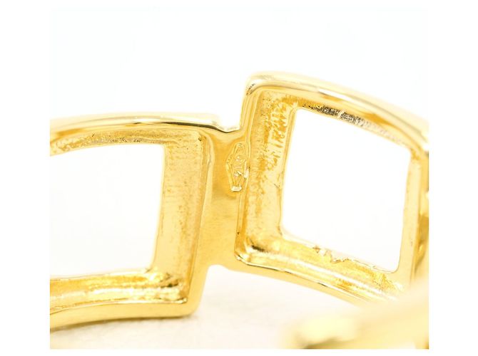 Autre Marque Ring Band aus 18K Gelbgold - Ansicht 4